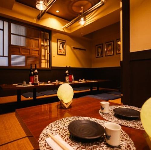 広々とした個室は最大100名様までご案内可能！貸切も◎