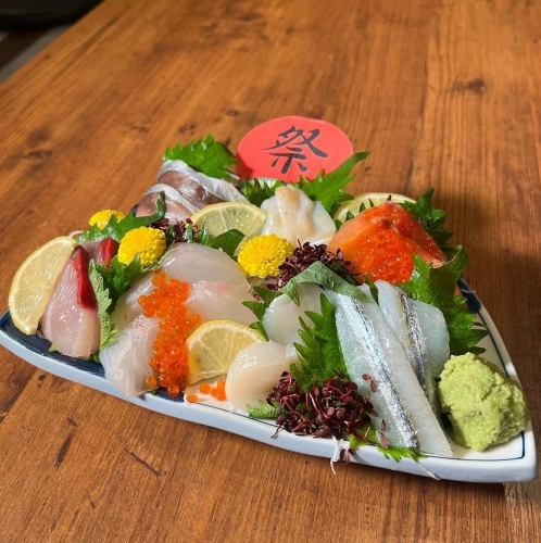 7 types of sashimi