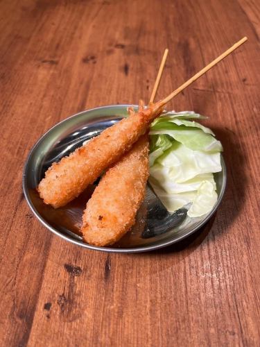 Kushikatsu each