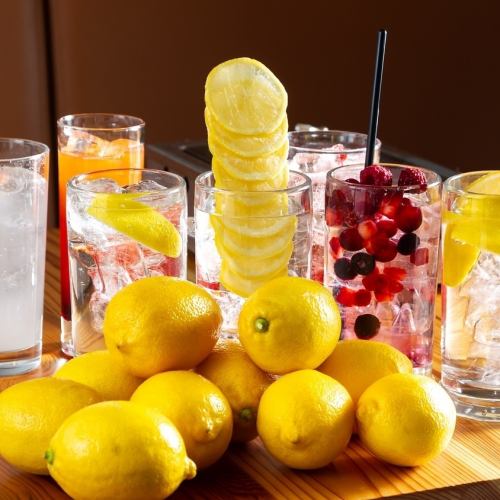 ◆◇All-you-can-drink! It's sure to be fun! "Tabletop Lemon Sour" 1 hour 550 (tax included)◇◆