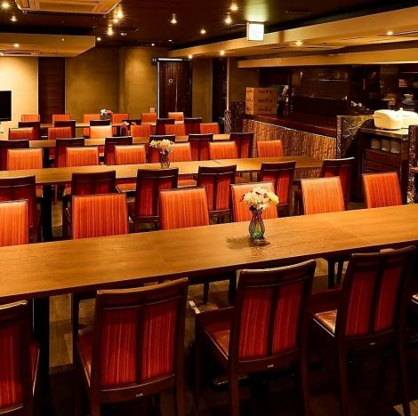 15名様~最大250名様の貸切が可能です◎お席のレイアウトも自由に変更可能です!お気軽にご相談ください♪