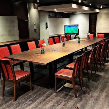 最小15名様から貸切が可能!クラブチームの集まりや保護者の方の集まりにもぜひ♪