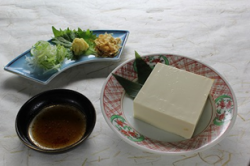 銀ゆば特製冷奴