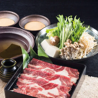 【美肌豆乳鍋】銀ゆば特製豆富や鮮魚など全10品の『豆富・湯葉づくしコース』3,500円(税込)