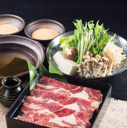 【美肌豆乳鍋】銀ゆば特製豆富や鮮魚など全10品の『豆富・湯葉づくしコース』3,500円(税込)