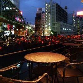 There is also a terrace seat recommended for dates ♪