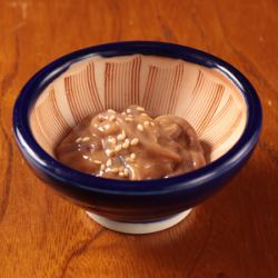 Squid liver dressing