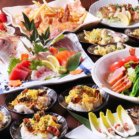 宴会など様々なシーンに◎2H飲放付コース3500円～ご用意あり♪