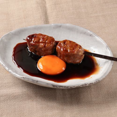 牛舌蛋黄鸡肉丸