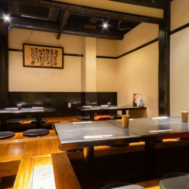 【貸切20名～40名様までOK】(※座敷貸切は20名～30名様まで)広々とした店内は大人数様の宴会も可能！お客様に居心地よくお寛ぎ頂ける空間をご提供致します◎会社宴会や女子会、2次会にも最適♪大人数様での宴会なら是非当店へお越し下さい！ご利用人数・ご予算などのご希望がございましたら店舗までお気軽にご相談下さい！