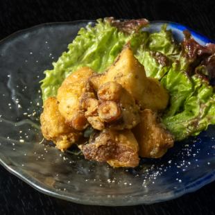 Deep-fried octopus from the Seto Inland Sea
