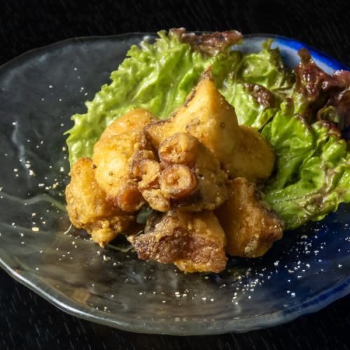 Deep-fried octopus from the Seto Inland Sea
