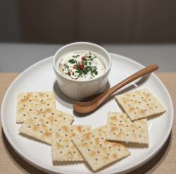 燻りがっこクリームチーズ