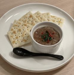 レバーペーストバケット添え