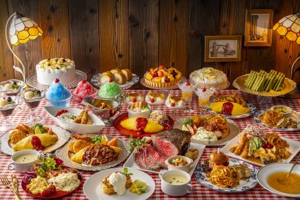 大人20％OFF【土・日・祝ブランチ第2部】洋食ビュッフェ&デザートコレクション　8月23日～