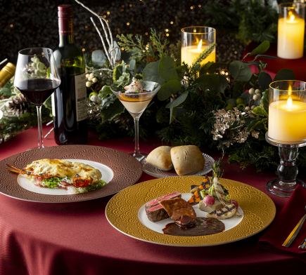 <12월 20일·21일·24일·25일> 크리스마스 스페셜 코스 디너 2부 19:45~21:45