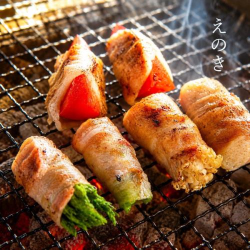 肉巻き野菜：えのき