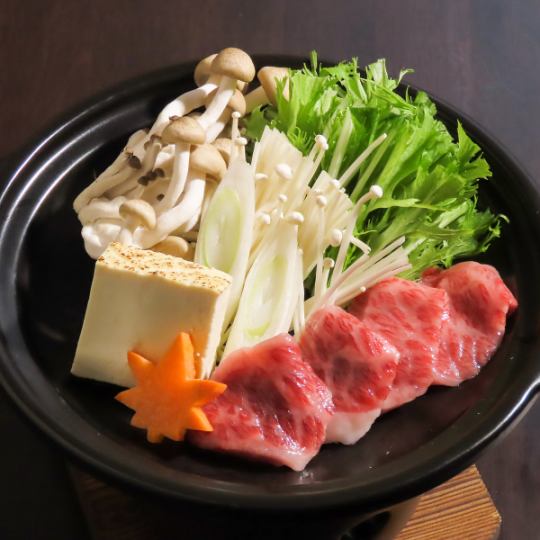厳選黒毛和牛を使用した陶板焼き