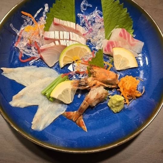 ≪お昼のご予約≫【光彩コース】フグや車海老の造り、馬刺しや本マグロ握り等全11品11000円