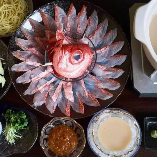【期間限定】 夏の刺しゃぶながさき金目鯛～和華蘭仕立て～全3品3000円