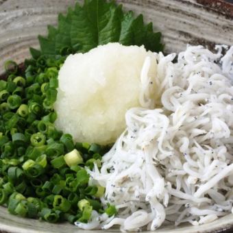 Grated sardine fried in Mochimune