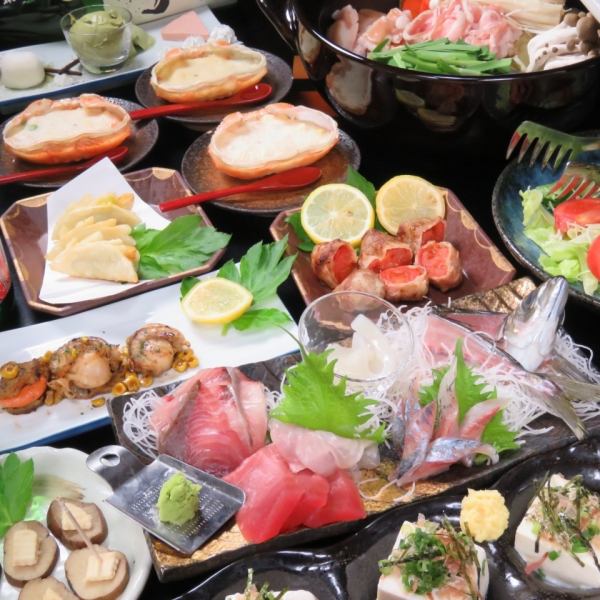 [Oikawa special banquet course] 9 dishes in total, 2 hours all-you-can-drink, 5,000 yen (5,500 yen including tax)