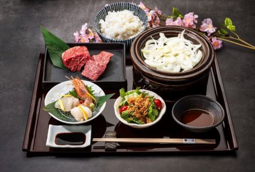 (신)【흑모 와규 엄선 붉은 고기】 도판 구이