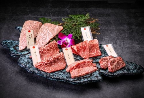 厳選和牛５種盛合せ