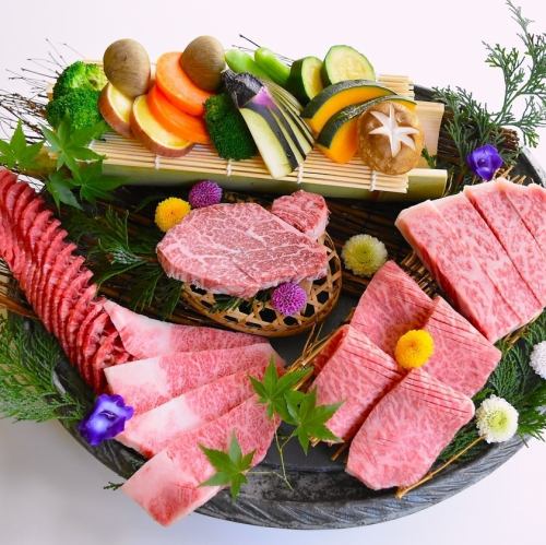 和牛ロイヤルセレクション５種盛合せ