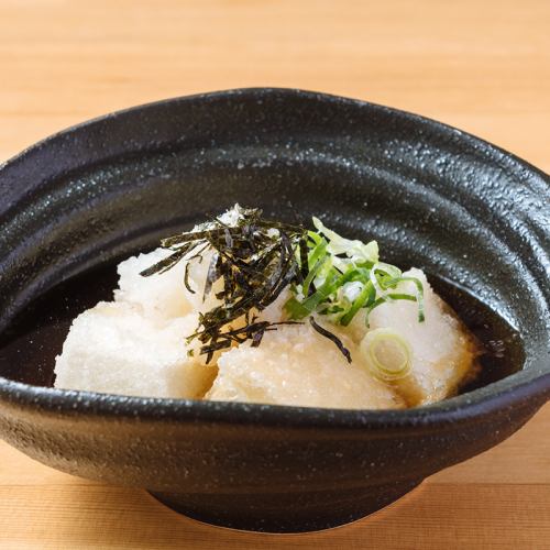 Fried Dashi Tofu/Agedashi Mochi