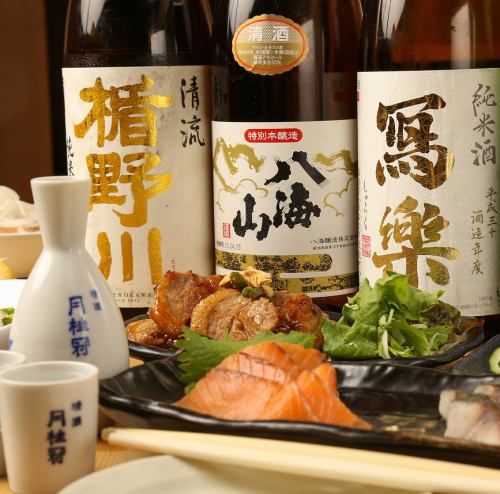 “当地酒”和“生啤酒”无限畅饮！高级无限畅饮4,100日元（含税）！