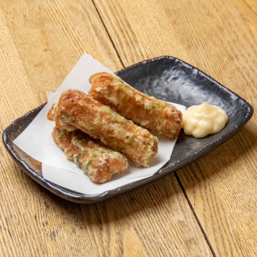 ちくわの磯部揚げ
