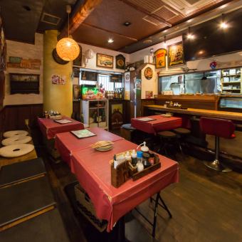 【テーブル席：4～6名様】