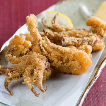 문어 튀김/게소 튀김