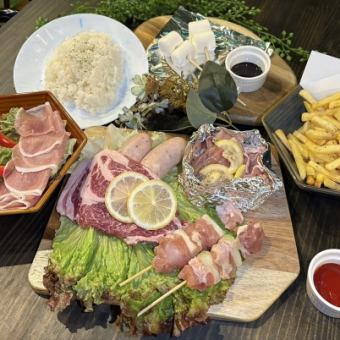 【クーポン併用で飲み放題付き4,700円！！】☆学生大満足エンジョイコース☆