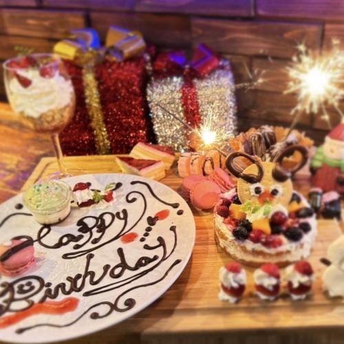 A celebratory message plate to choose from for a special occasion with someone special.