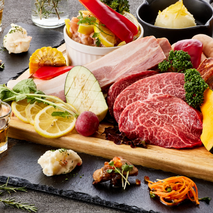 [4/29~5/10 Golden Week Limited Course] A popular standard course where you can enjoy special spare ribs and beef rump!