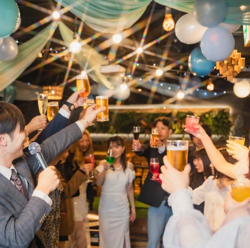 Our venue can be rented out for a wide range of purposes, including wedding receptions, parties, social gatherings, and training sessions! Please see our website for details.*Due to the busy season in May, June, July, and August, the minimum guaranteed salary is 400,000 yen.