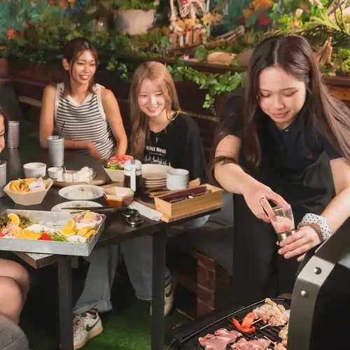 天候関係無し!室内BBQ体験