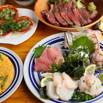 こだわりの創作料理が多数