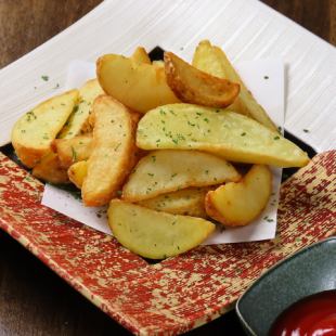 Thick-sliced French fries (salt)