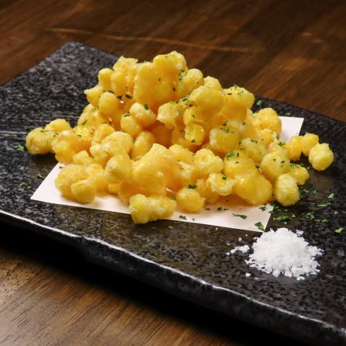 Sweet corn tempura