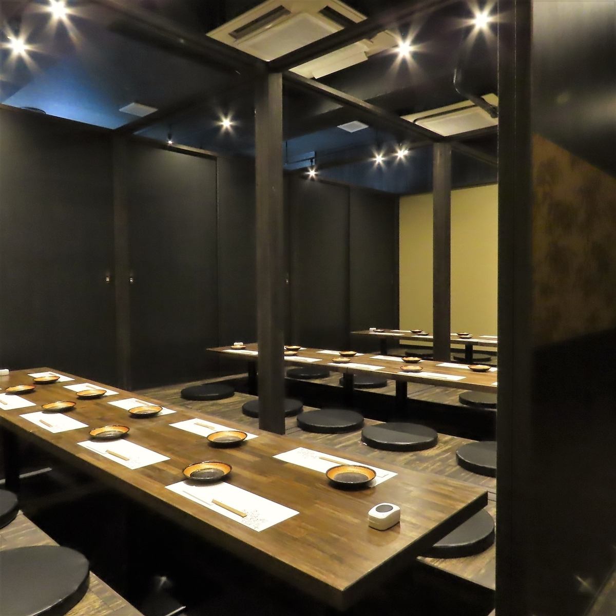 We have private rooms available for private use. We have the perfect space for a private party!