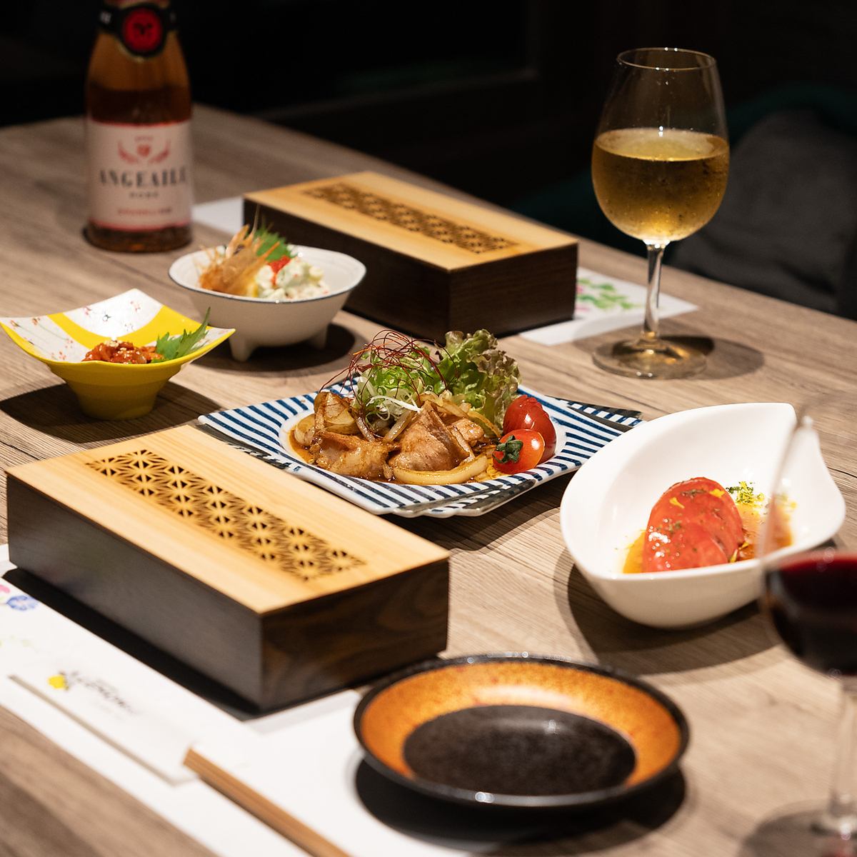 [Private room izakaya LEMONed] Enjoy your time without worrying about the people around you