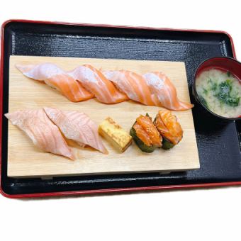 サーモン尽くしランチ