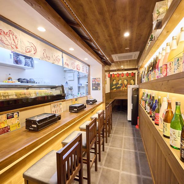 感覚の居酒屋で、自分好みの焼き魚を楽しむ体験が待っています！新鮮な海鮮を焼き上げることで、魚の旨みが引き出される魅力をぜひ体感してください★