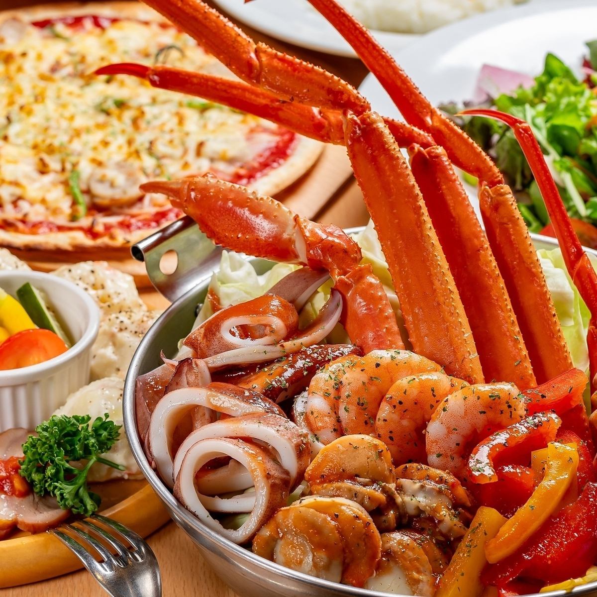 "New sensation" deliciousness ◎ Crab included! Bouillabaisse hotpot included 4000 yen ~