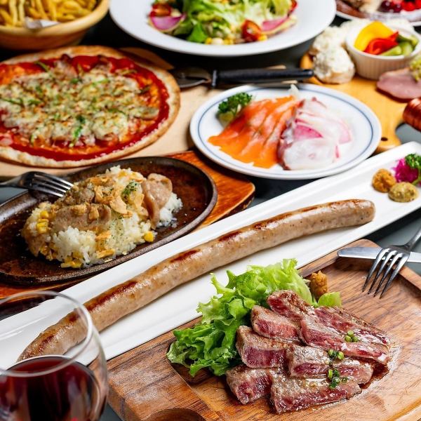 歓迎会・送別会に!日曜~木曜限定で4000円以上のパーティーコースを500円OFFでご提供!<全席喫煙OK>