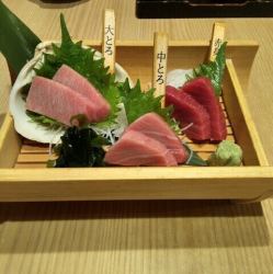 本まぐろ盛り合わせ