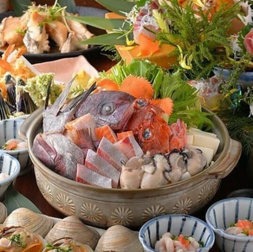 【選べる3種類の宴会コース】贅沢を味わう｜本まぐろ入りの極上コースがおすすめ